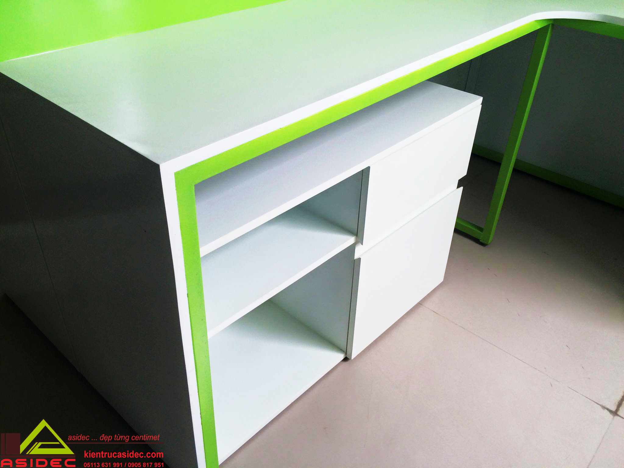 NỘI THẤT VĂN PHÒNG ẨM THỰC TRẦN GIAI ĐOẠN 1